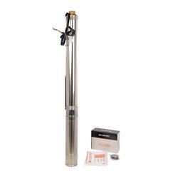 Bomba Sumergible 1 1/2 HP Sal. 1 1/4" p/Agua Limpia "Kushiro" 