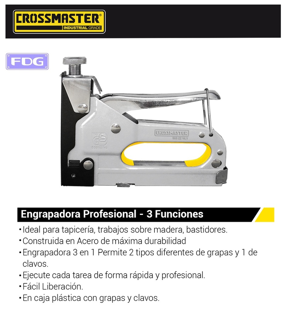 ENGRAPADORA IND. CAJA PLAST. CROSS