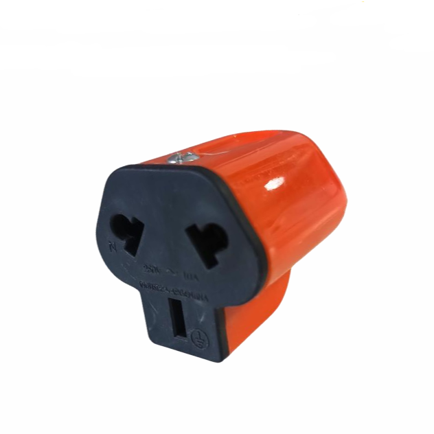 Ficha Hembra Axial Naranja 