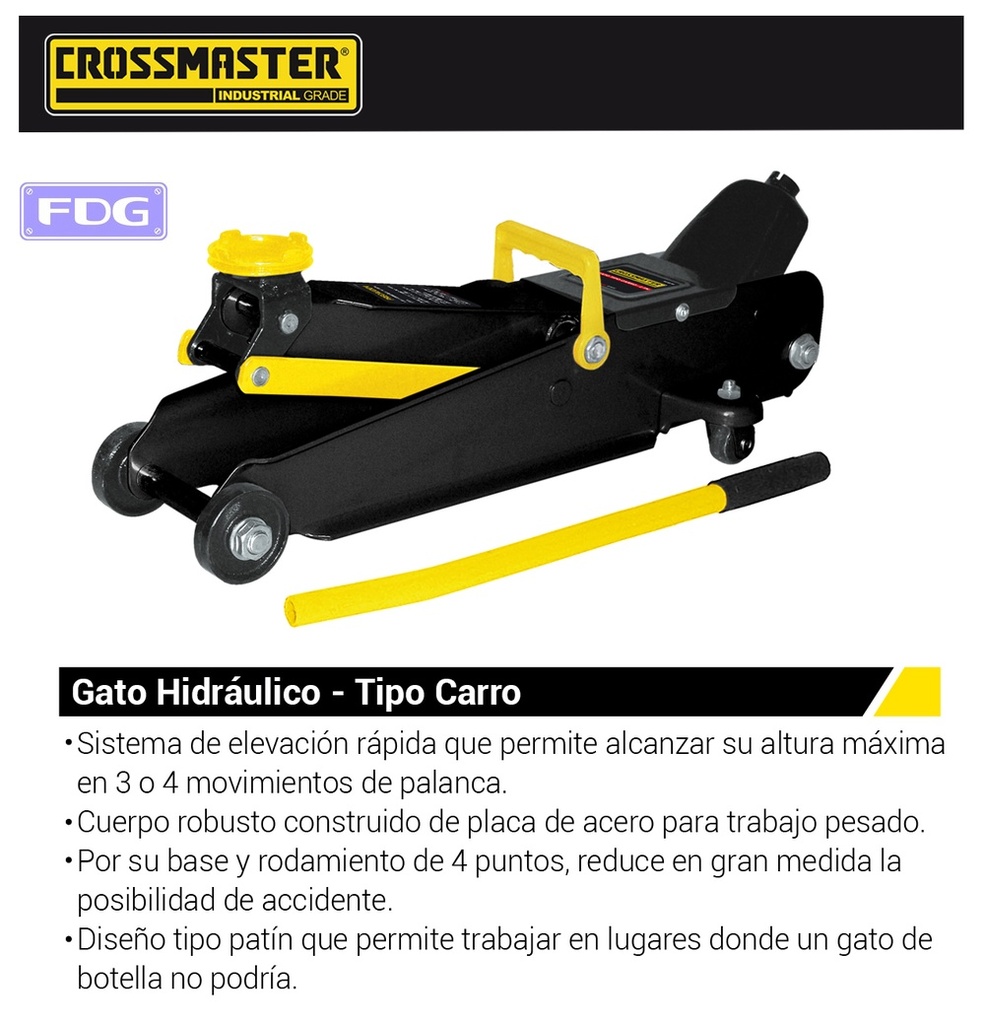 GATO CARRO 2 Tn - 420mm CROSSMASTER