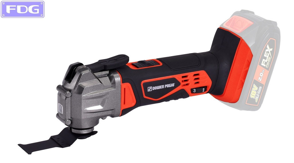 Herramienta Oscilatoria 18V Sin Bateria Ni Cargador Litio &quot;Dowen Pagio&quot;