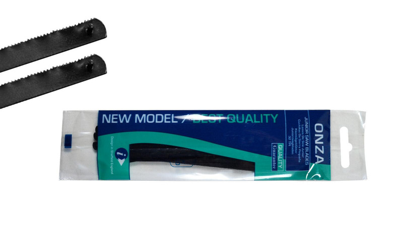 HOJAS DE SIERRA JUNIORS P/ METAL TIPO "ECLIPSE INGLESAS" (x 10 Unid)