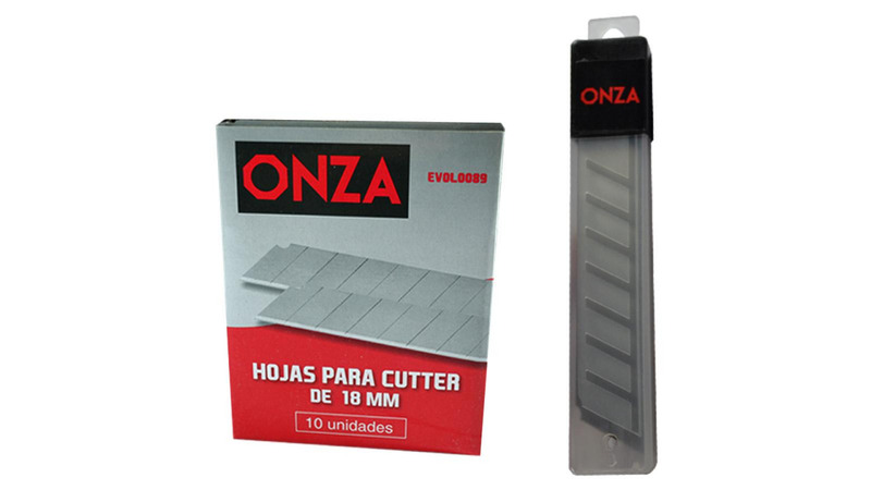 HOJAS P/CUTTER DE 18 MM. ($ x 10 Unid)