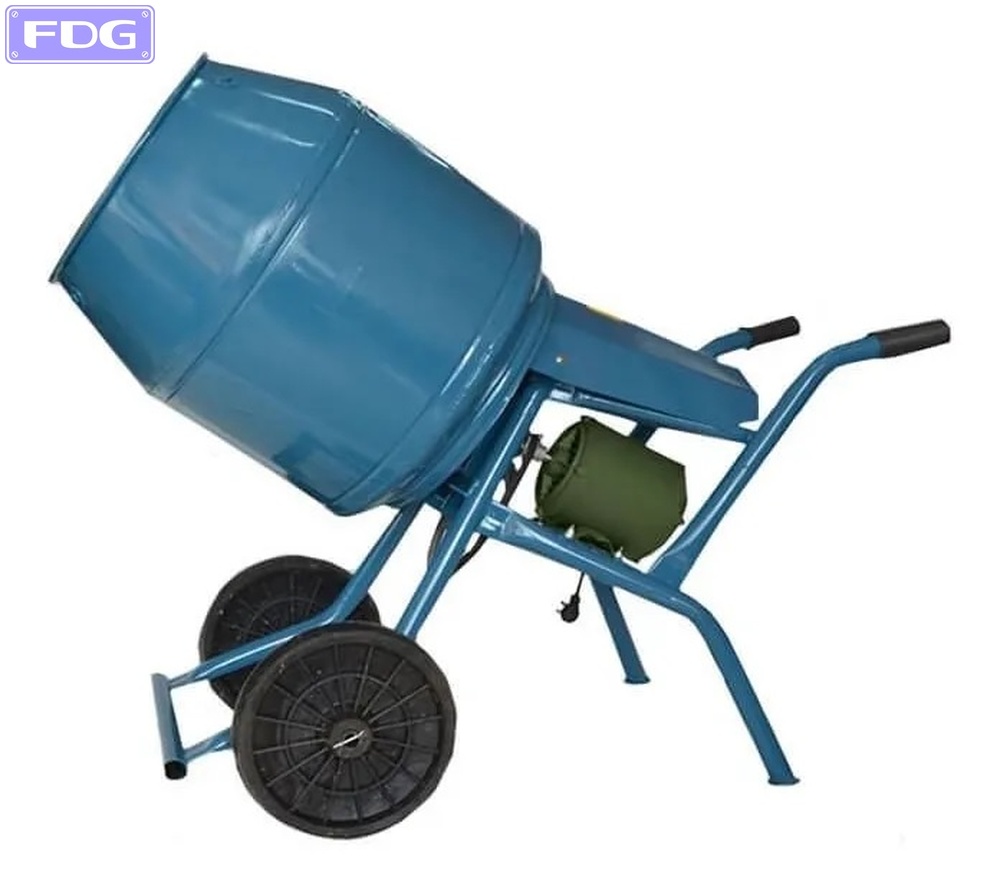 Hormigonera Con Motor 3/4 HP 130 ltrs &quot;IS-FRA&quot; *