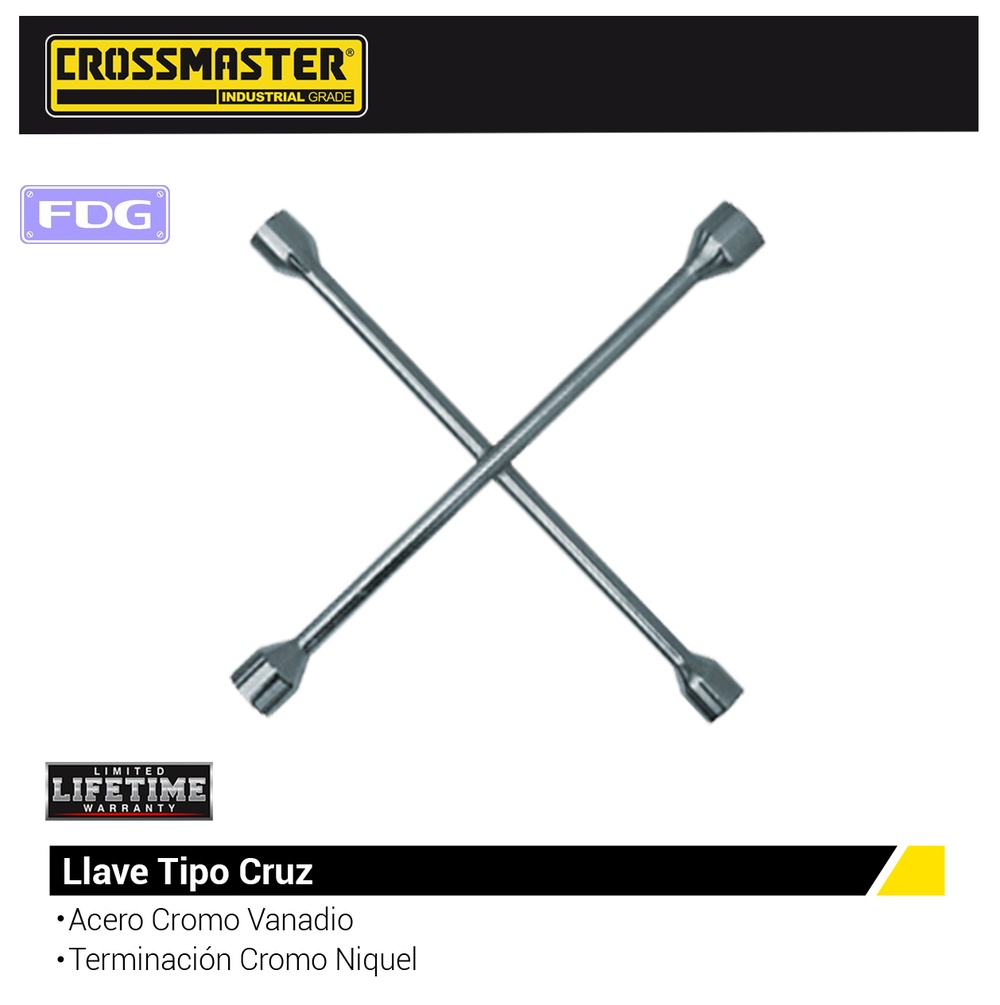 LLAVE CRUZ 356mm CROSS