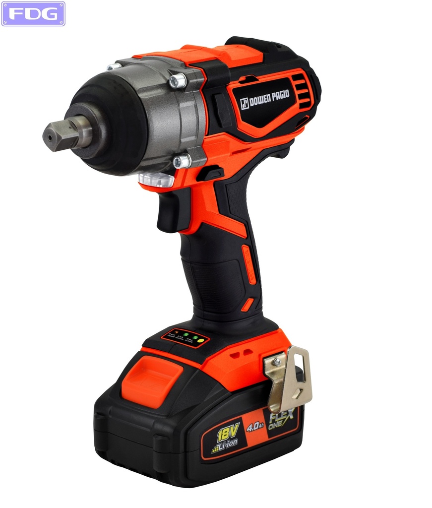 Llave de Impacto 1/2" a Bateria Litio18V Brusheless Con Bateria y Cargador en Maletin "Dowen Pagio"