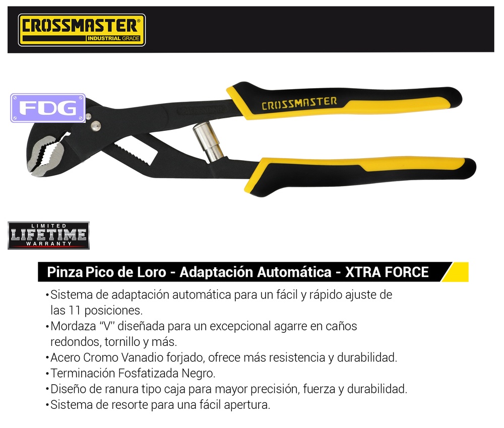LLAVE PICO LORO XTRAFORCE 12" L=305mm