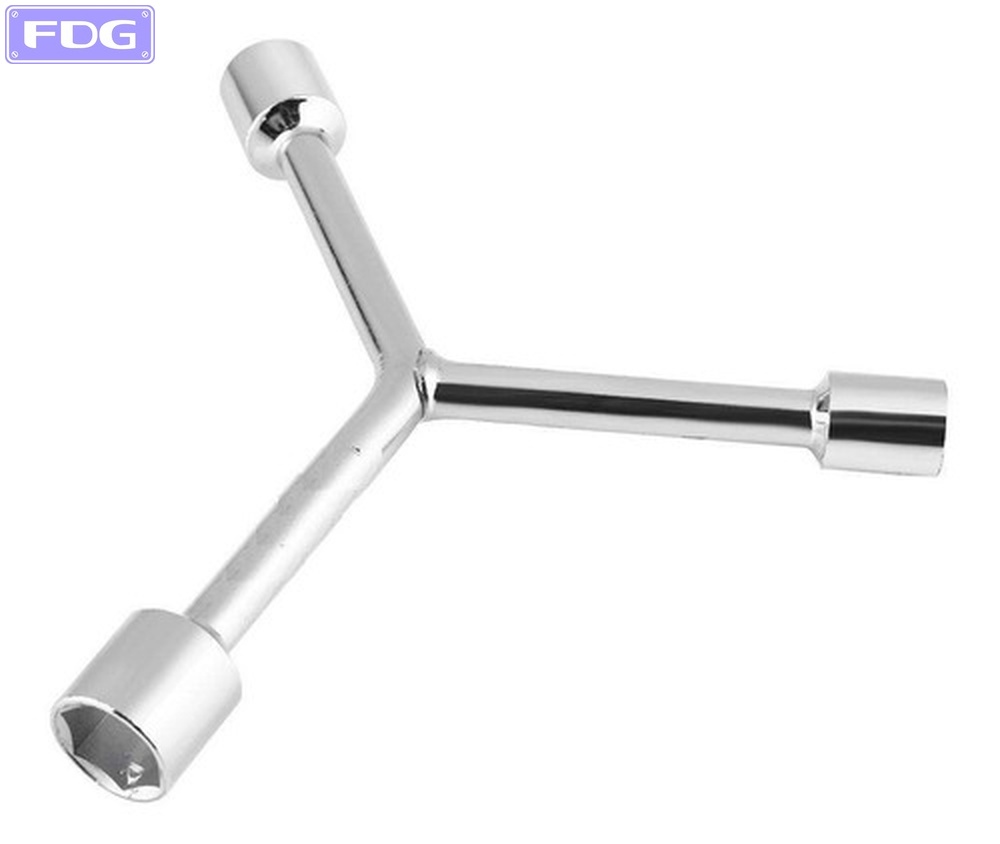 Llave Triple tipo "Y"  9 - 11 - 13 mm con soporte plástico