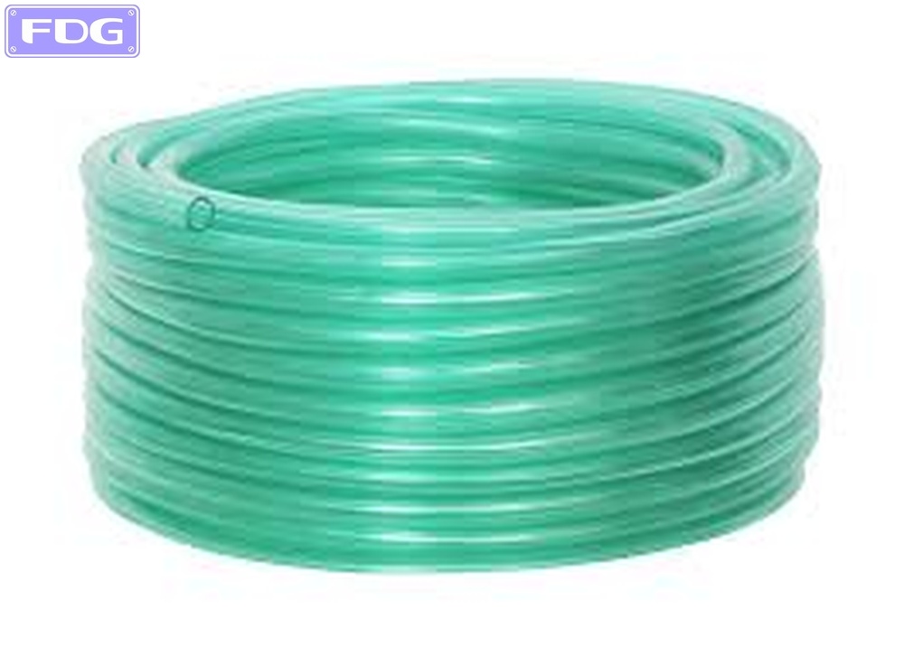 Manguera p/Riego Cristal Ref. Verde 1/2&quot; x 15 Mts. 