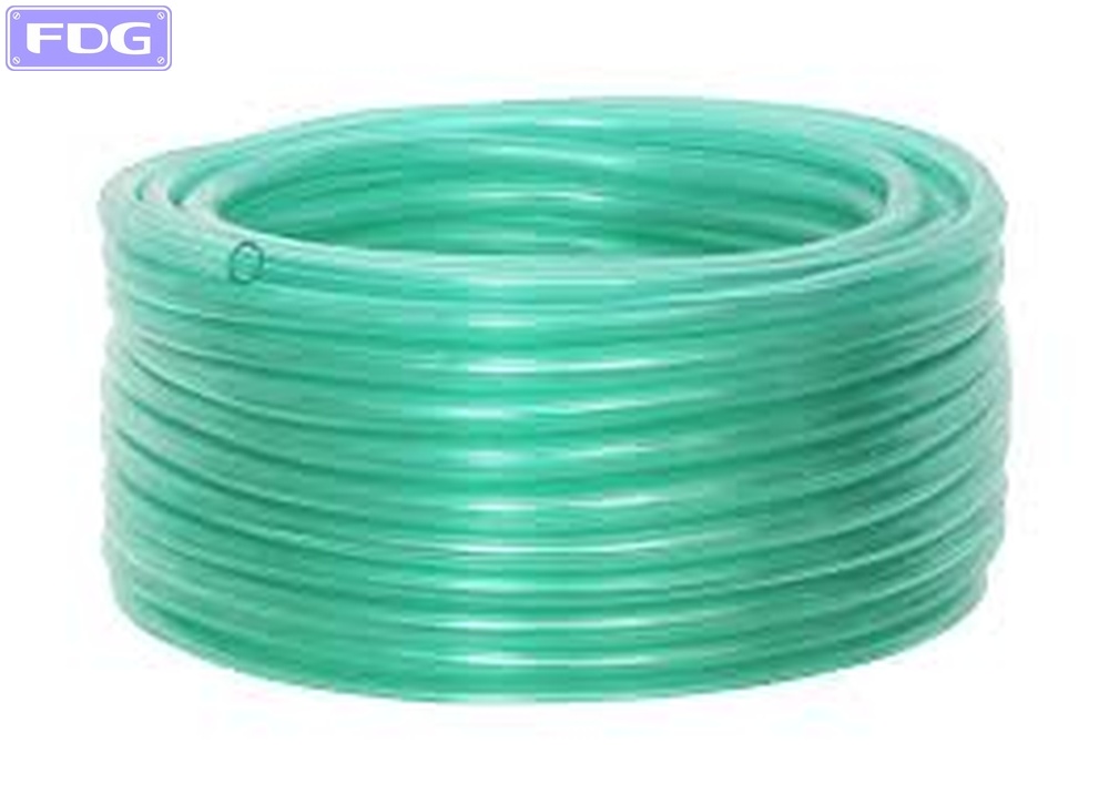 Manguera p/Riego Cristal Ref. Verde 1/2" x 50 Mts
