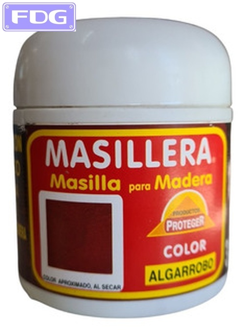 Masilla P/Madera &quot;Masillera&quot; Algarrobo Caja x300 Grs.|Cx12