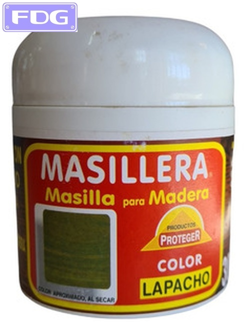 Masilla P/Madera &quot;Masillera&quot; Lapacho Caja x300 Grs.|Cx12