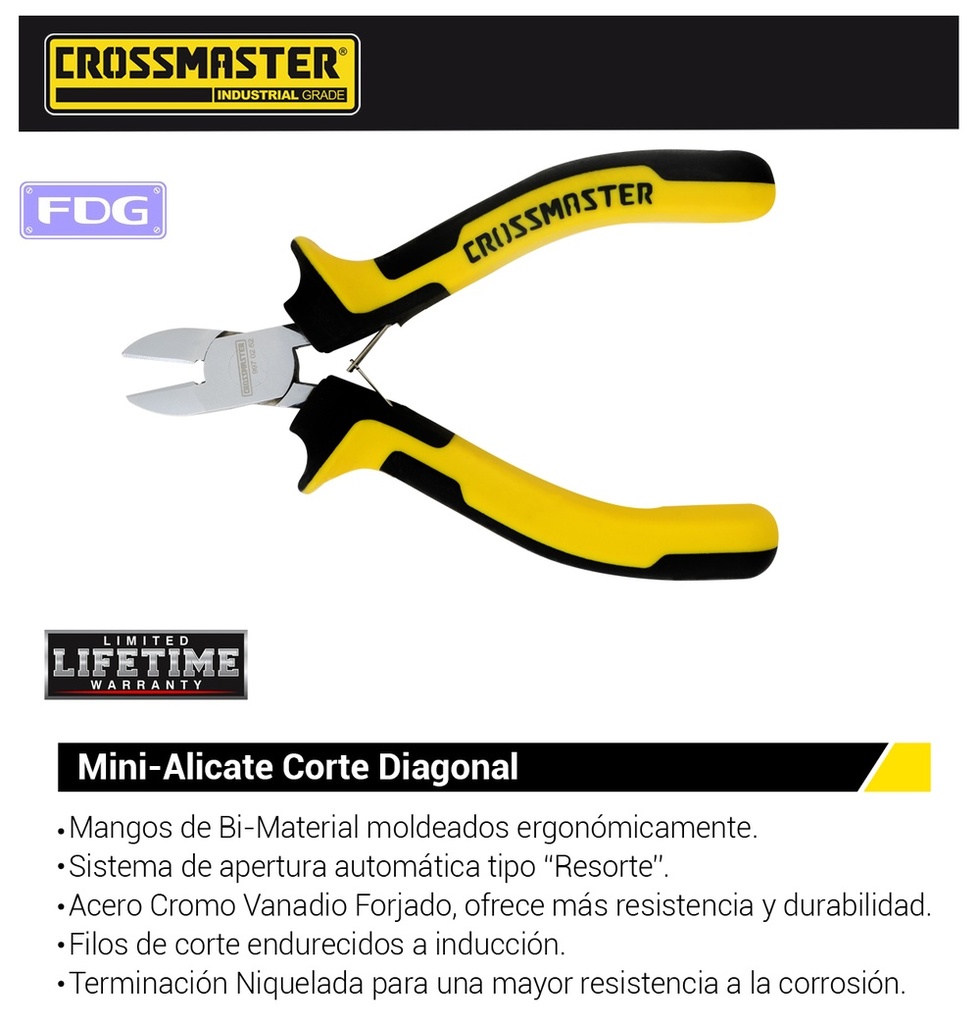 MINIALICATE CORTE DIAG.CROSS.4 1/2&quot;