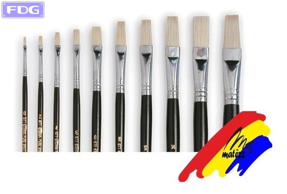 Pincel Artistico Filetear Chato Nº 0
