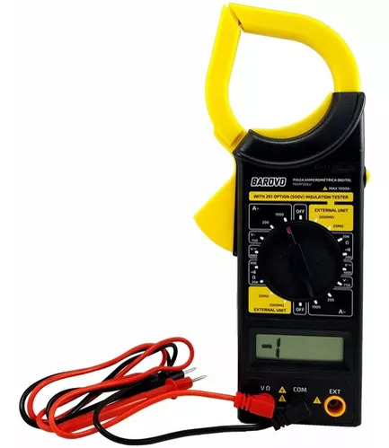 Pinza Amperometrica Digital "Barovo"