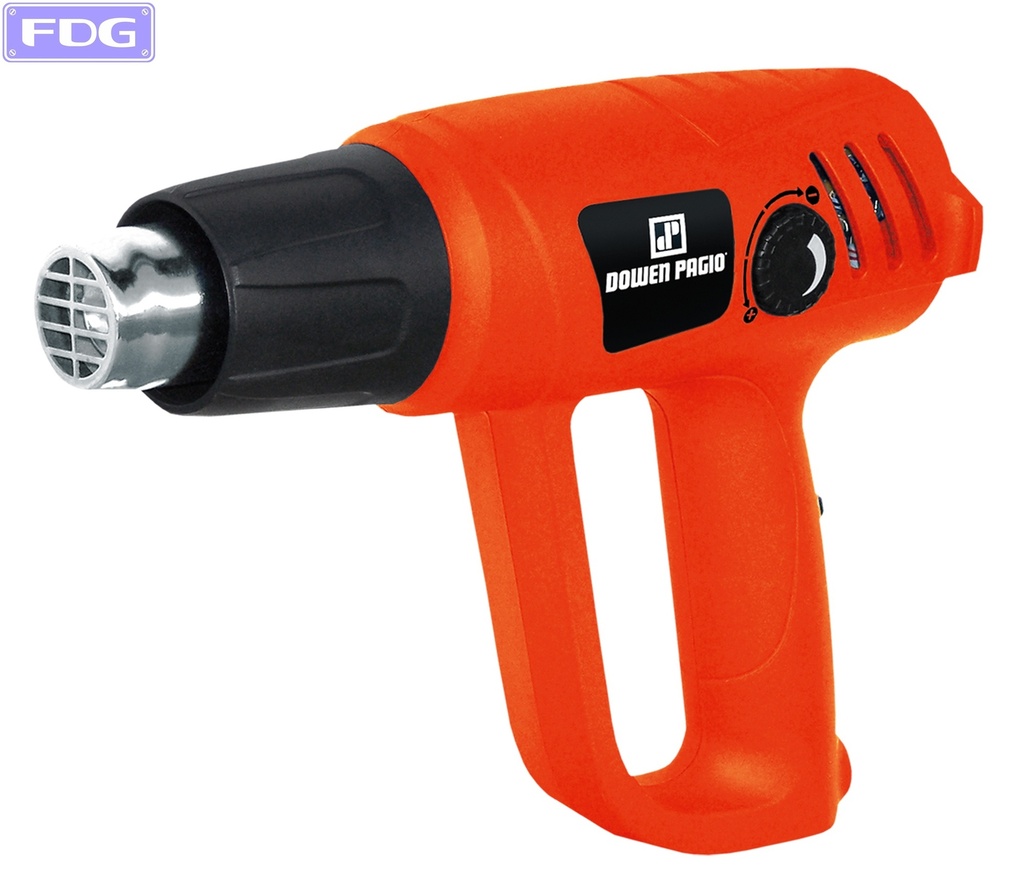 Pistola Calor/Aire Caliente Regulable 2000Wc/Acc. "Dowen Pagio"