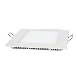 Plafon Embutido LED Blanco Cuadrado 18 W - Frio &quot;Etheos&quot;