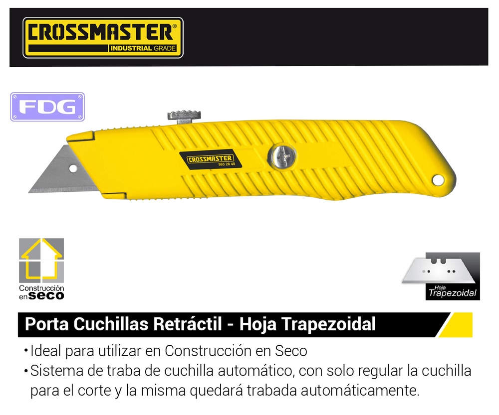 PORTA CUCHILLA TRAPESOI ECON. CROSS