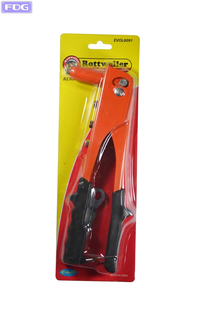 Remachadora Manual 9 1/2" Profesional Tipo Stanley Super Reforzada