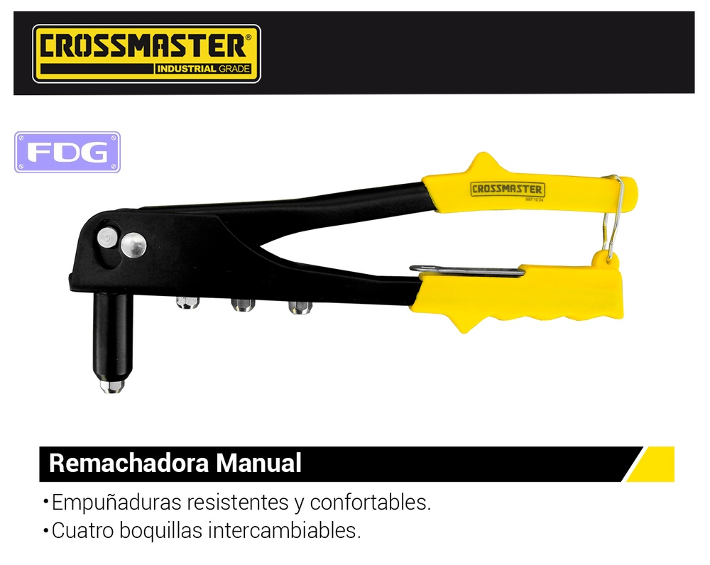 REMACHADORA POP MANUAL 9 1/2" "Crossmaster"