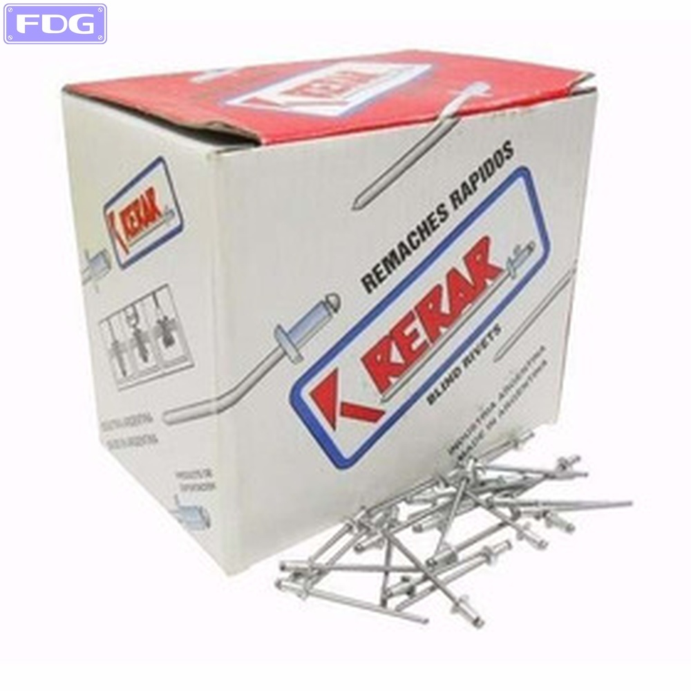Remache 4,8 x 25 - $ caja x 500 Un "Rerar"
