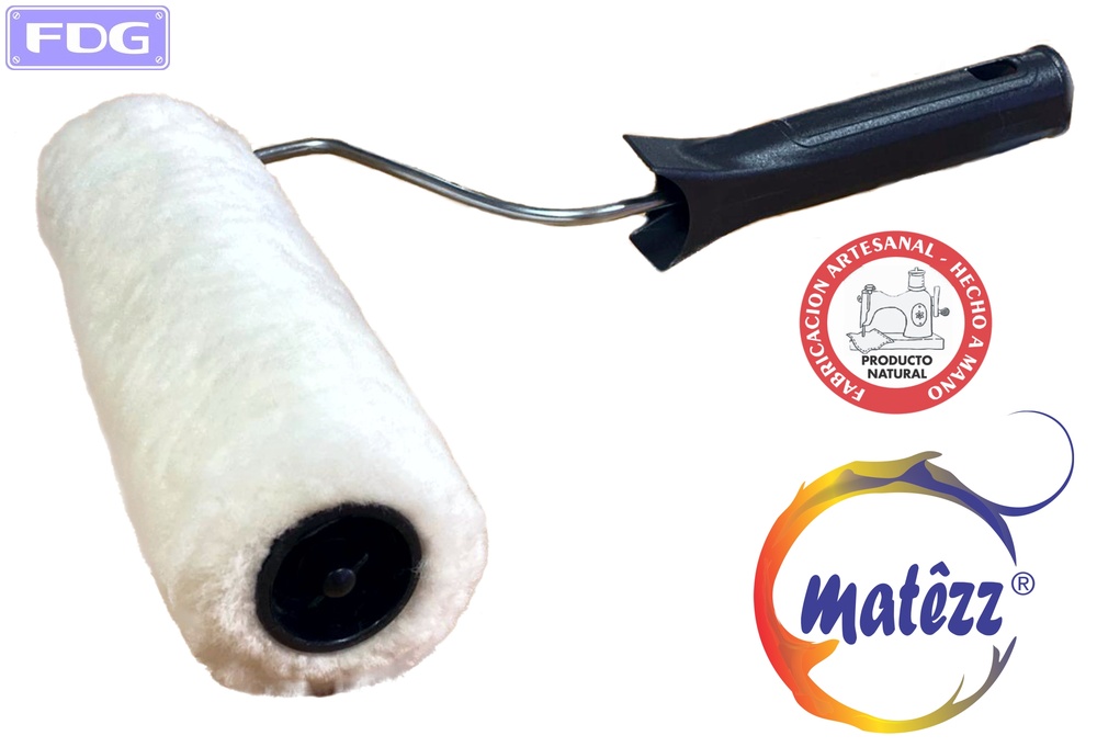 Rodillo Cuero Lanar 22 x 40 "Matezz"