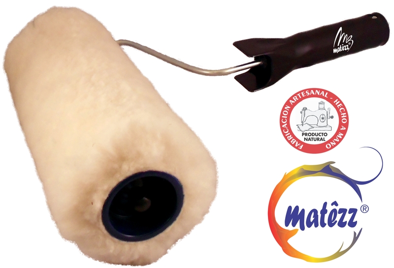Rodillo Maxi Cuero Lanar 22 x 50 "Matezz"|C x25 Un