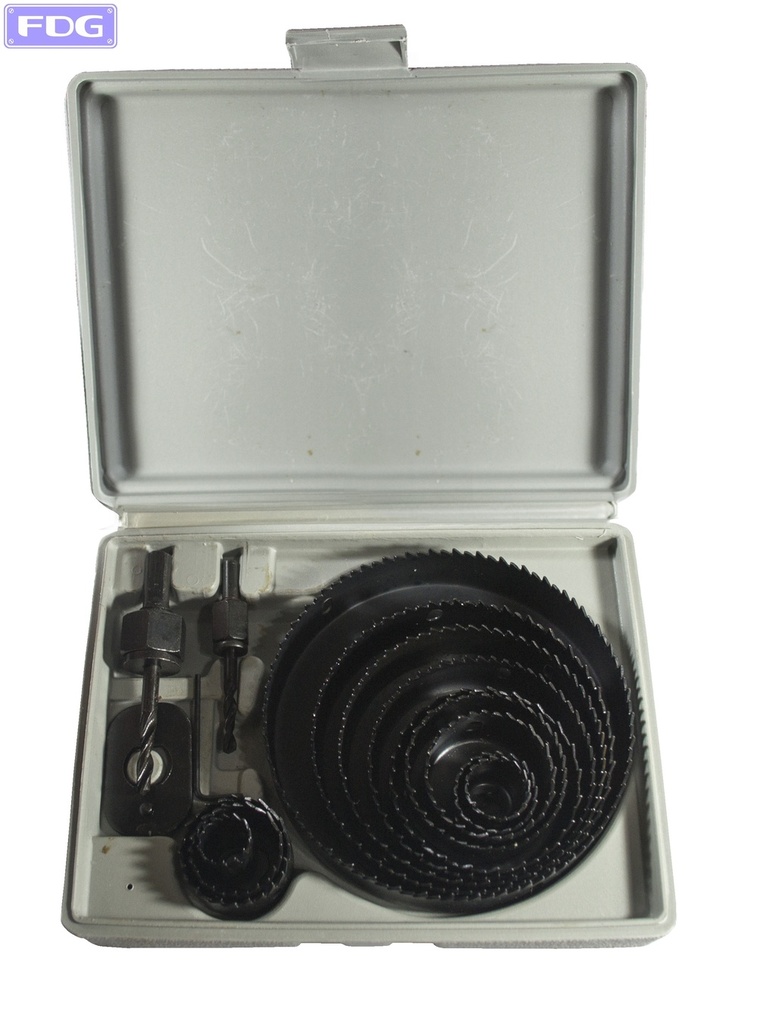 SIERRA COPA PARA MADERA EN CAJA X 16 PIEZAS Med: 3/4" a 5"