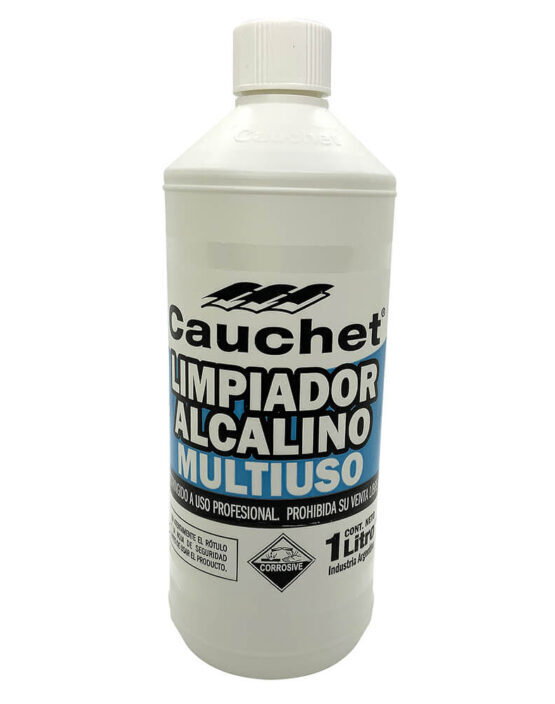 Limpiador Alcalino (C/Soda Caustica) x 1 L (Caja x12 Un.) "Cauchet"