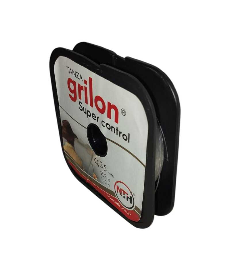Tanza p/Pesca 0,35 mm. X 100 m. Natural (Caja x 12 u.) &quot;GRILON&quot;