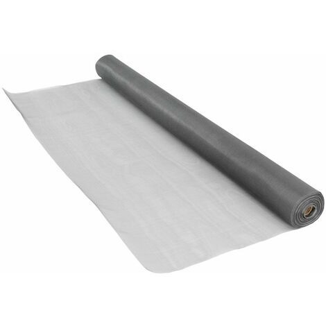 Tejido Mosquitero Fibra Gris - R 0,80 x 25 m &quot;Solyon&quot;