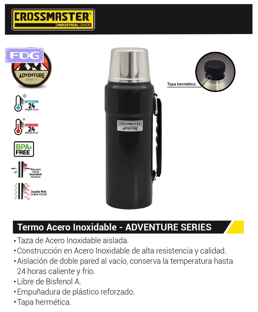 TERMO ADVENTURE SERIES 1,2 Lts "Crossmaster"