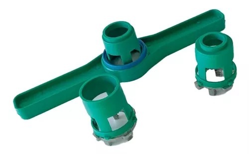 Terraja P/Caño de PVC - Polopropileno Para 1/2&quot; - 3/4 - 1&quot; &quot;Durox&quot;