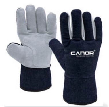 Guante Descarne Combinado Jean Corto "Canor" 