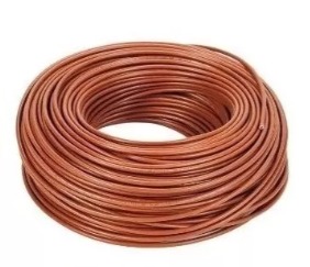 Cable Unipolar 4 mm Marron (Rollox100m) "ELECTROCABLE" 