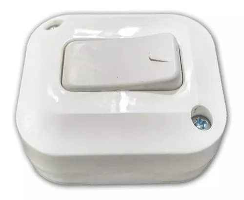 Modulo p/ Exterior 1 Interruptor Blanco "TAAD" *