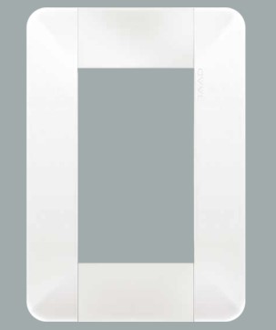 Tapa p/ Bastidor Blanca c/ tornillos "TAAD"