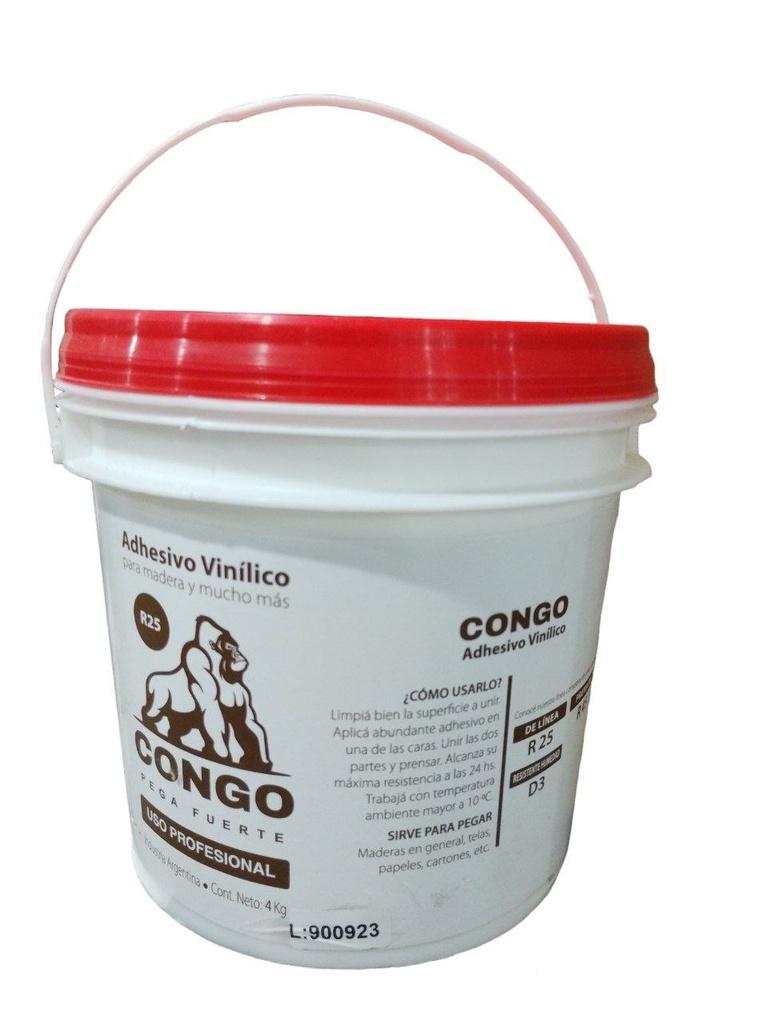 Cola Vinilica x 4000 g (4kg) "Congo"