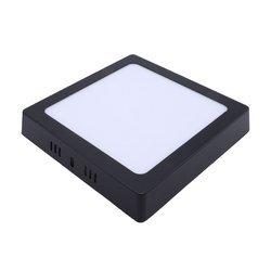 Plafon LED Negro Cuadrado 18 W - Frio &quot;Etheos&quot;