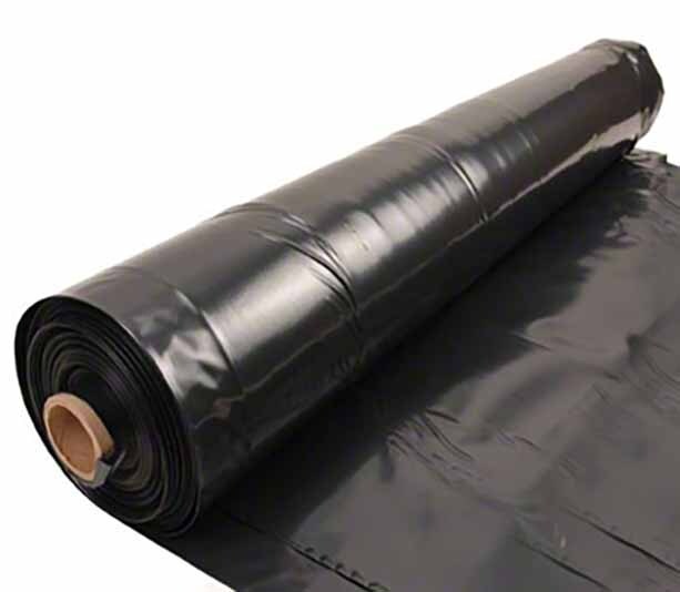 Agropol Polietileno Negro 4 m x 50 m - 200 Micrones