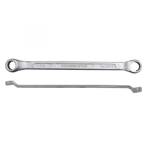 LLAVE ESTRIADA ACODADA 1/2x9/16" CROSSMASTER