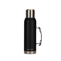 Termo 1000 ml Negro con manija - 24hs &quot;Kushiro&quot;