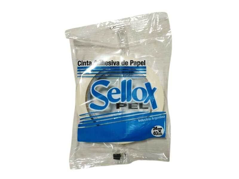Cinta Enmascarar 18 x 40 Mts.(Cx 48u) &quot;SELLOX&quot;