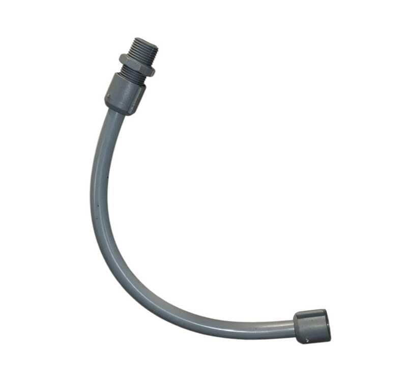 Flexible Regulable PVC GRIS 1/2" x 30 cm