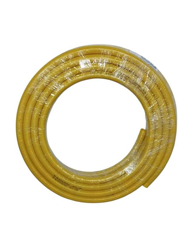 Manguera p/Motobomba Reforzada Amarilla 1" 1/2 x 30 m HELIFLEX "FDG"