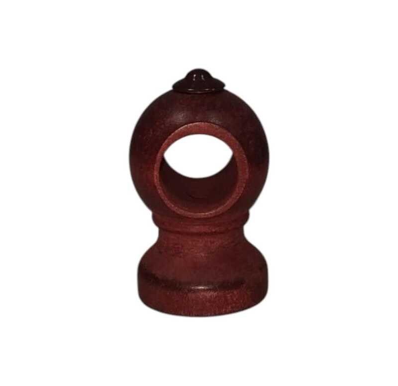 Soporte p/Barral Madera de 22 mm Cerrado
