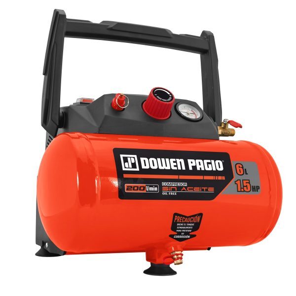 Compresor Portatil 1200W 6L C/Accesorios &quot;Dowen Pagio&quot; *