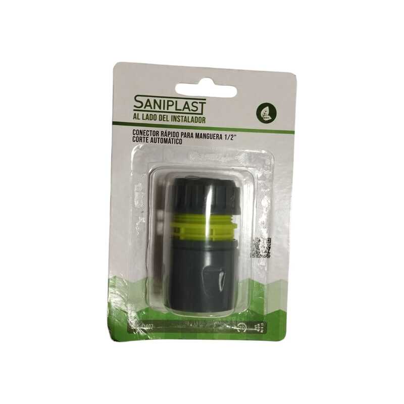 Conector Rapido Stop 1/2" "Saniplast"