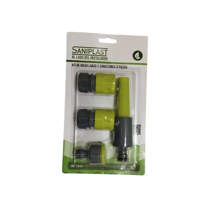 Kit Riego Lanza 4Pzs "Saniplast"