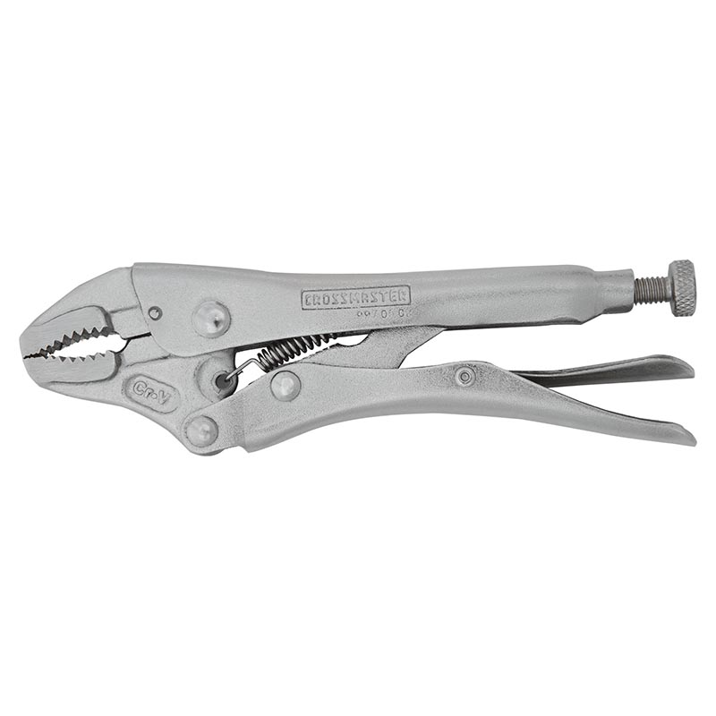 PINZA PRESION MORD. CURVA CROSS 5" 